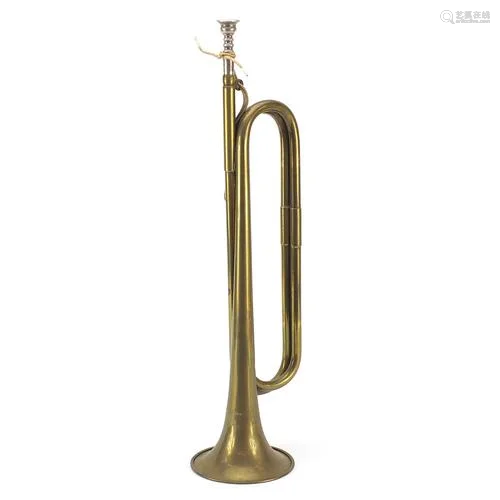 Boosey & Hawkes, military interest brass bugle, 52cm in ...