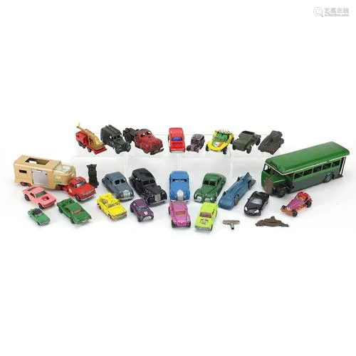 Vintage and later diecast vehicles including Tri-ang Minic, ...