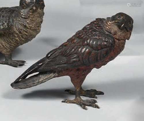 Rapace. Marqué Geschützt. H. : 6,8 cm. L. : 8,5 cm.