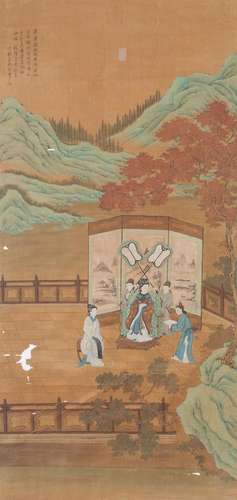 Manner of Leng Mei (1669-1742)