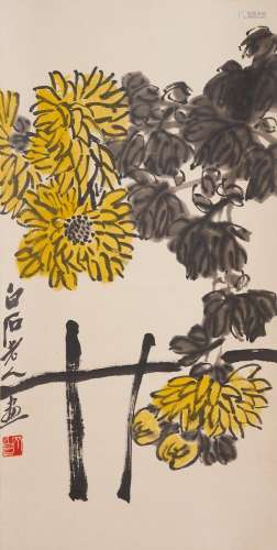 Qi Baishi (1864-1957) Chrysanthemum