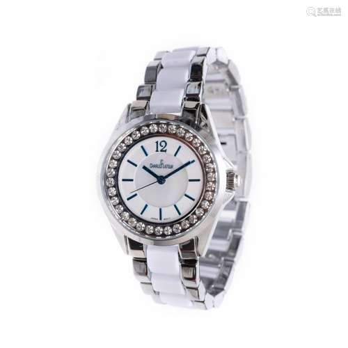 CHARLES LAUTNER STAINLESS STEEL LADIES WATCH