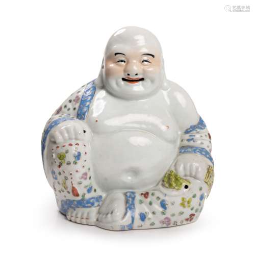CHINESE PORCELAIN LAUGHING BUDDHA
