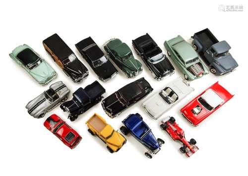 GROUP OF 16 MODEL CARS