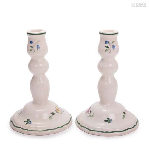 PORCELAIN CANDLE STICKS