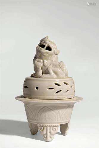 Ding Ware Lion-Form Censer