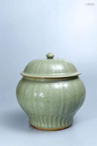 Longquan Kiln Jar with Cover