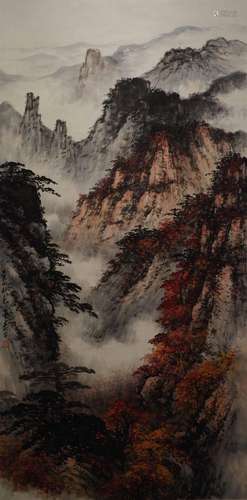 Dong Shou Ping (1904-1997) Chinese Painting