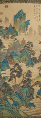 Dong Bang Da(1696-1769) Chinese Painting