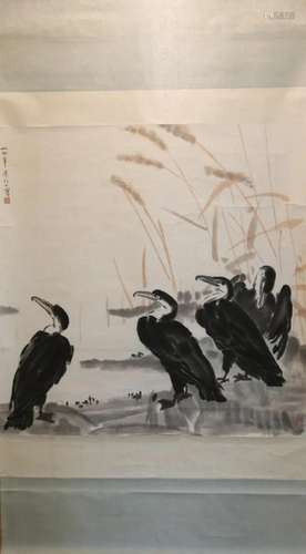 Xu Beihong (1895-1953) Chinese Scroll Painting