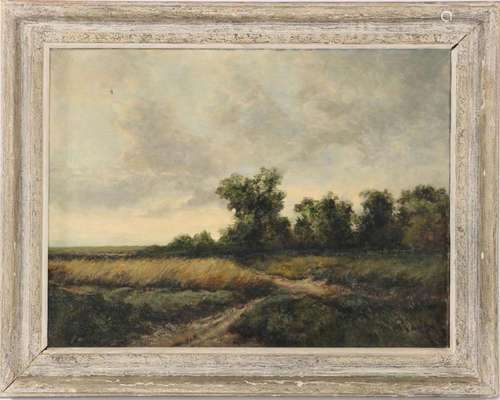 Signed Prange, natural landscape