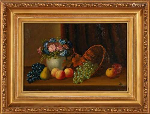 Monogram BS, Still life with fruit