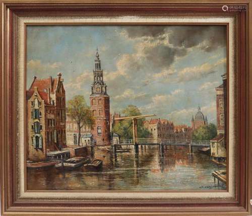 Signed van Wassenaar, Amsterdam cityscape