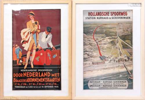 2 railway posters