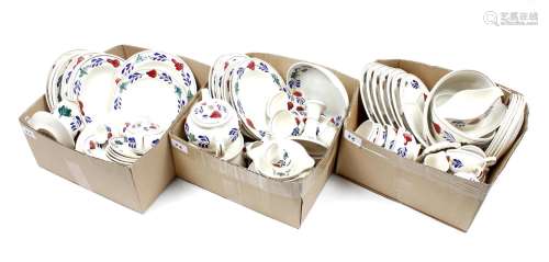 3 boxes of tableware