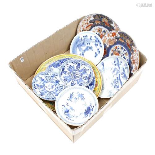 Lot of various oriental porcelain