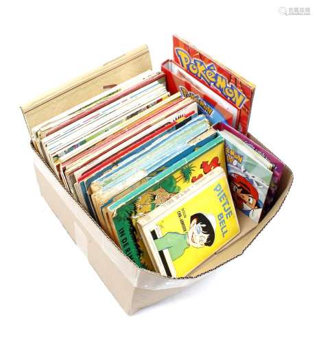 Box with childrens books