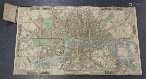 James Wyld (publisher) - New Plan of London, engraving with ...