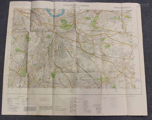 Generalstab des Heeres (publisher) - Statplan von London (St...