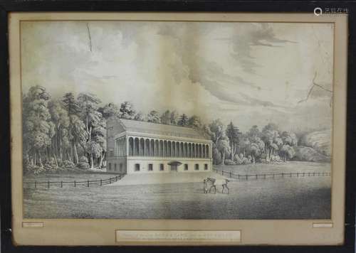 George Draper (architect) - A Sketch of the new Race Stand, ...