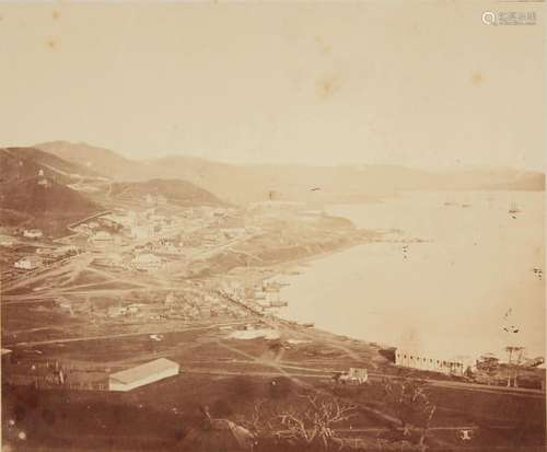 Panorama de Vladivostok, 1876 Dim. : 178 x 215 mm Henri Rieu...