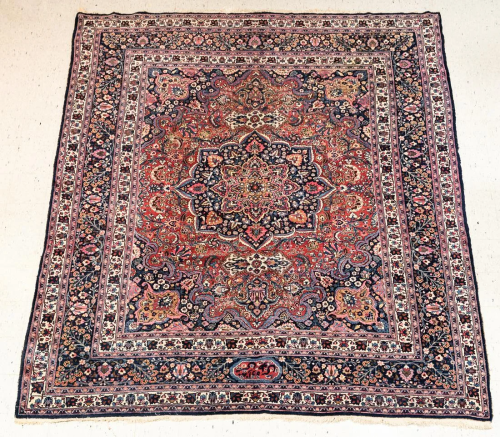 Meshad Carpet, Iran, c. 1930, approx. 10 ft. x 16 ft.