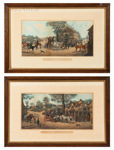 After Henry Alken (British, 1810-1894) Two Framed Prints fro...