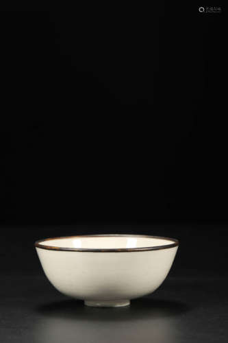 Ding Ware Floral Bowl