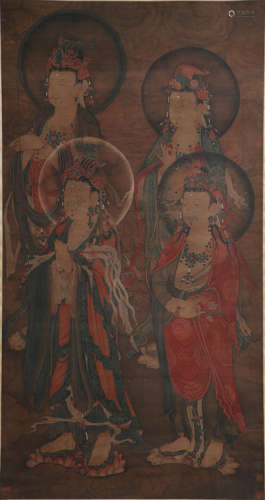 Chinese Buddhist Painting, Anonymous