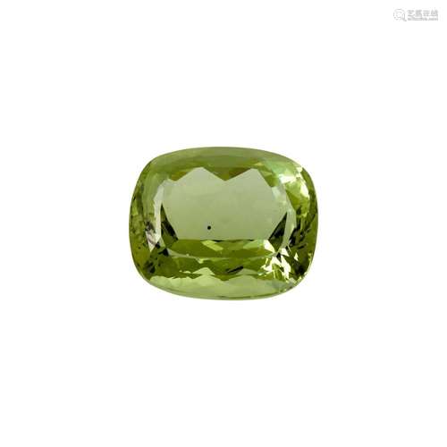 Loser feiner Heliodor (Beryl) von 15,5 ct,