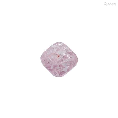 Loser rosafarbener Diamant von 0,42 ct