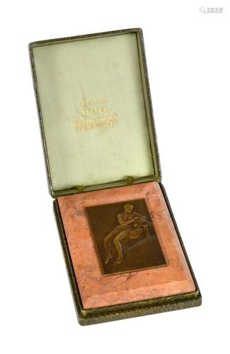 A FRENCH BRONZE MEDAL, LA GRANDE SOURCE LE VITTEL