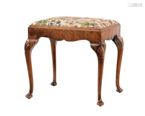 A GEORGE IV MAHOGANY SIDE TABLE