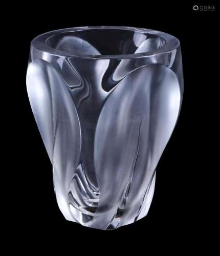 LALIQUE, CRYSTAL LALIQUE, INGRID, A CLEAR AND FROSTED GLASS ...