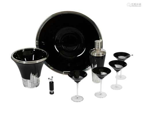 DAVID REDMAN, A COCKTAIL SET IN ART DECO TASTE