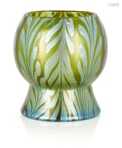 LOETZ (AUSTRIAN), AN IRIDESCENT PHAENOMEN GLASS VASE WITH ‘U...