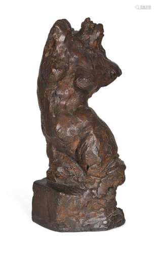 MARK RICHARDS FRSS (BRITISH), A BRONZE TORSO, LATE 20TH CENT...