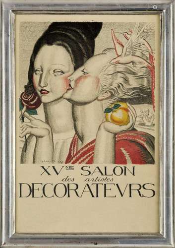 JEAN-THÉODORE DUPAS (FRENCH 1882 – 1964), A CHROMOLITHOGRAPH...