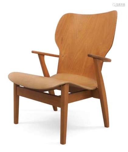 ILMARI TAPIOVAARA (FINNISH 1914-1999), A DOMUS ARMCHAIR FOR ...