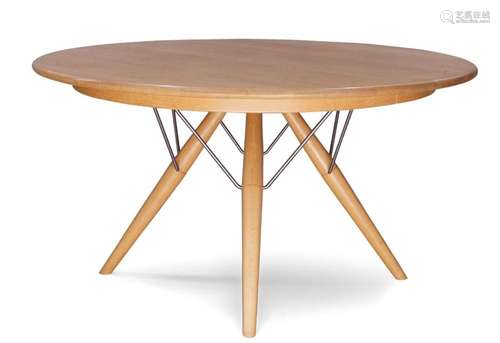 HANS WEGNER (DANISH 1914-2007), AN OAK MODEL 'PP75' ...