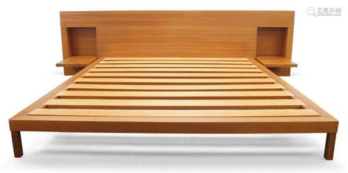 JOHN PAWSON CBE (BRITISH B.1949), A CHERRY WOOD KING SIZE BE...