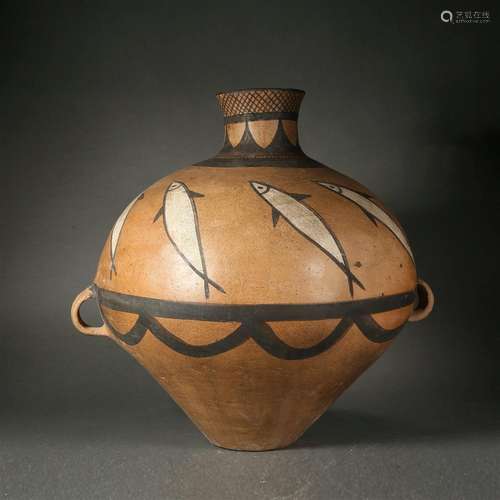 A Pottery Jar Majiayao Culture