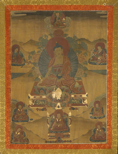 Thangka Panel of Buddha