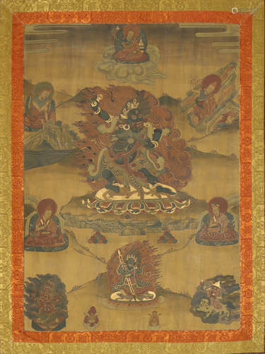 Thangka Panel of Buddha