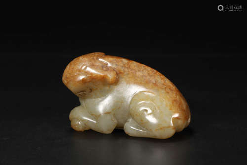 White Jade Recumbent Beast