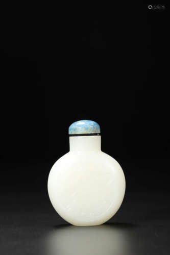 White Jade Objects Snuff Bottle