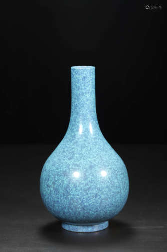 Lujun-Glazed Bottle Vase