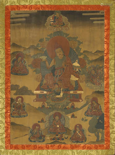 Thangka Panel of Buddha