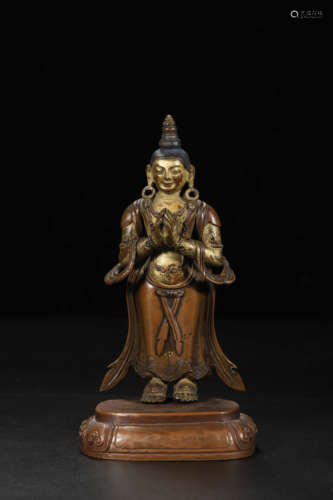 Gilt Bronze Figure of Buddha