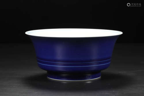 Blue Glaze Bowl